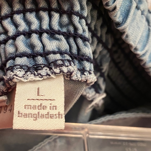 C Est 1946 Blue Ombre Wide-Leg Pants - Picture 7 of 8